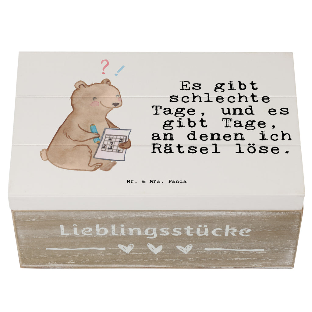 Holzkiste Bär Rätsel lösen Tage Holzkiste, Kiste, Schatzkiste, Truhe, Schatulle, XXL, Erinnerungsbox, Erinnerungskiste, Dekokiste, Aufbewahrungsbox, Geschenk, Sport, Sportart, Hobby, Schenken, Danke, Dankeschön, Auszeichnung, Gewinn, Sportler, Rätsel lösen, Kreuzworträtsel lösen, Knobeln, Gedächtnistraining, Gedächtnissport
