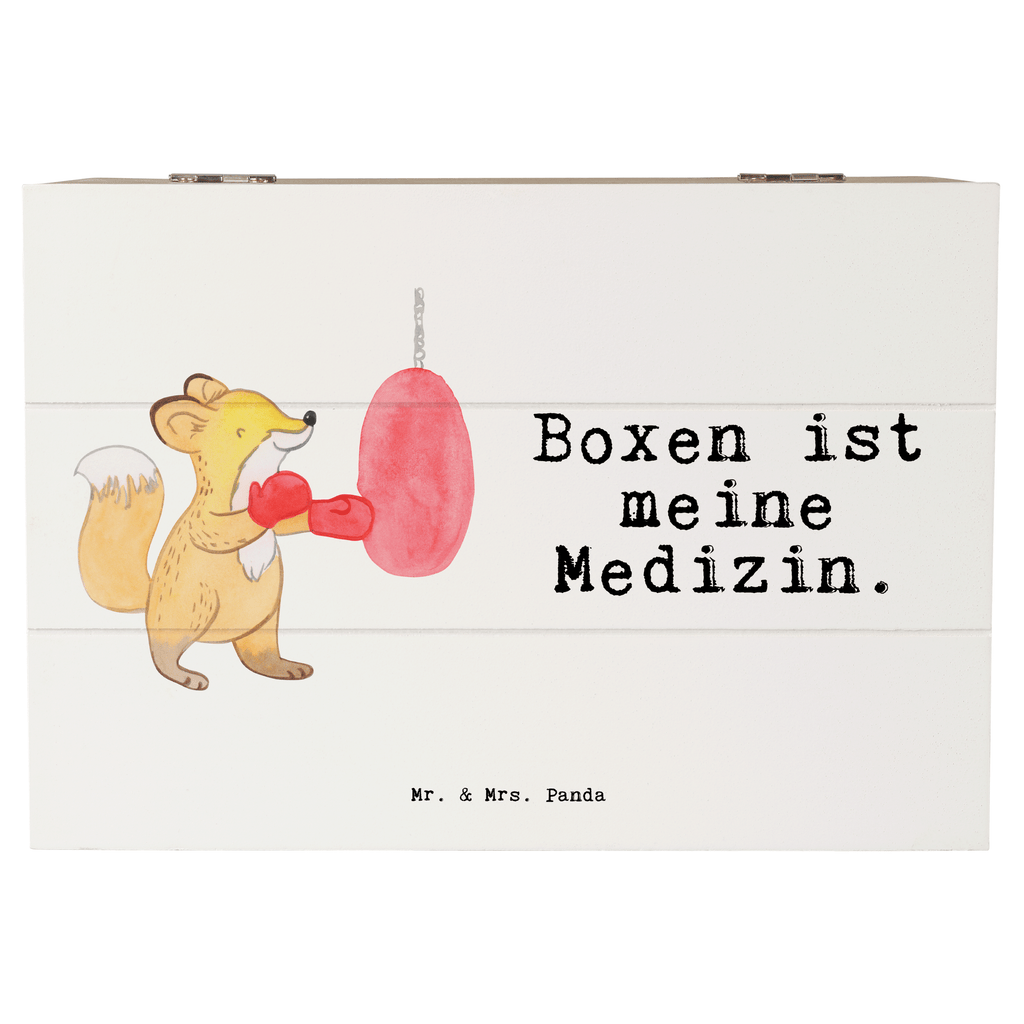 Holzkiste Fuchs Boxen Medizin Holzkiste, Kiste, Schatzkiste, Truhe, Schatulle, XXL, Erinnerungsbox, Erinnerungskiste, Dekokiste, Aufbewahrungsbox, Geschenk, Sport, Sportart, Hobby, Schenken, Danke, Dankeschön, Auszeichnung, Gewinn, Sportler, Boxen, Boxkampf, Boxtraining