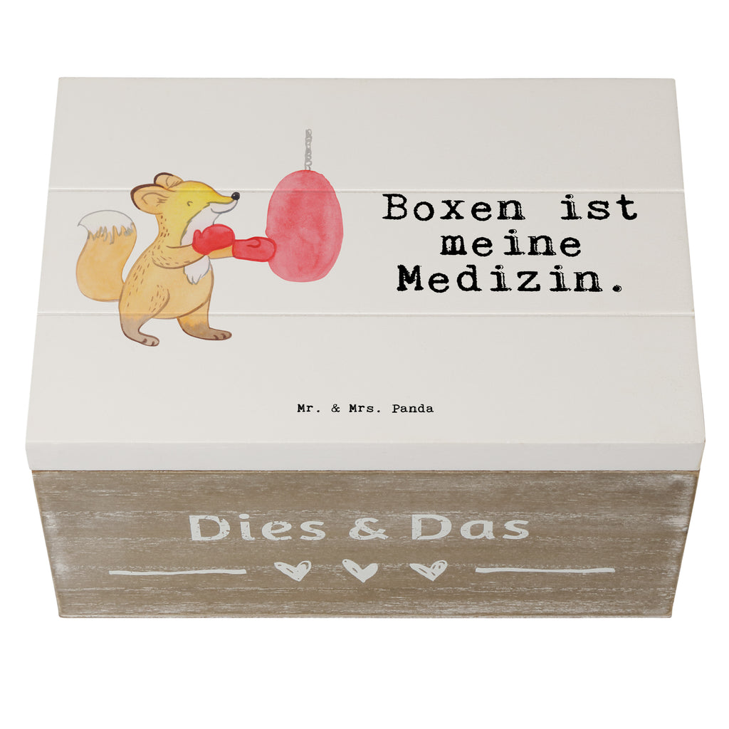 Holzkiste Fuchs Boxen Medizin Holzkiste, Kiste, Schatzkiste, Truhe, Schatulle, XXL, Erinnerungsbox, Erinnerungskiste, Dekokiste, Aufbewahrungsbox, Geschenk, Sport, Sportart, Hobby, Schenken, Danke, Dankeschön, Auszeichnung, Gewinn, Sportler, Boxen, Boxkampf, Boxtraining