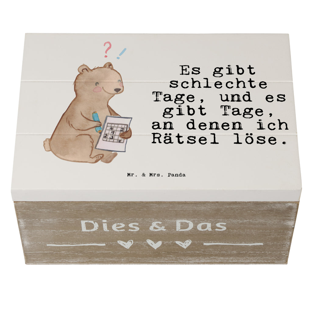 Holzkiste Bär Rätsel lösen Tage Holzkiste, Kiste, Schatzkiste, Truhe, Schatulle, XXL, Erinnerungsbox, Erinnerungskiste, Dekokiste, Aufbewahrungsbox, Geschenk, Sport, Sportart, Hobby, Schenken, Danke, Dankeschön, Auszeichnung, Gewinn, Sportler, Rätsel lösen, Kreuzworträtsel lösen, Knobeln, Gedächtnistraining, Gedächtnissport