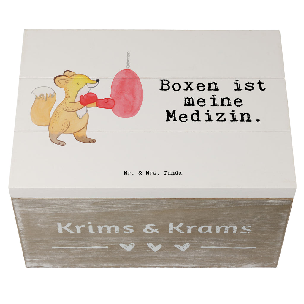 Holzkiste Fuchs Boxen Medizin Holzkiste, Kiste, Schatzkiste, Truhe, Schatulle, XXL, Erinnerungsbox, Erinnerungskiste, Dekokiste, Aufbewahrungsbox, Geschenk, Sport, Sportart, Hobby, Schenken, Danke, Dankeschön, Auszeichnung, Gewinn, Sportler, Boxen, Boxkampf, Boxtraining