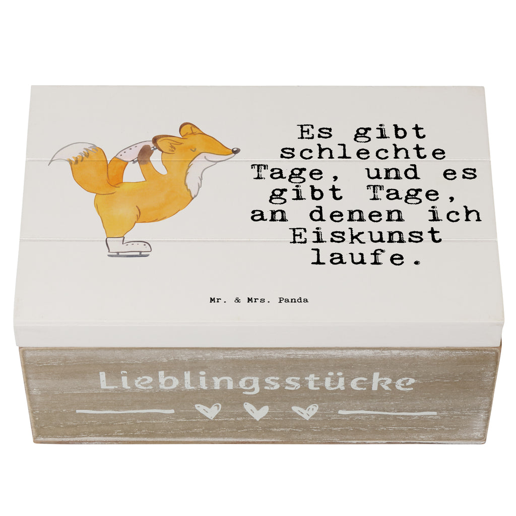 Holzkiste Fuchs Eiskunstläufer Tage Holzkiste, Kiste, Schatzkiste, Truhe, Schatulle, XXL, Erinnerungsbox, Erinnerungskiste, Dekokiste, Aufbewahrungsbox, Geschenk, Sport, Sportart, Hobby, Schenken, Danke, Dankeschön, Auszeichnung, Gewinn, Sportler, Eiskunstläufer, Eiskunstläuferin, Eiskunst