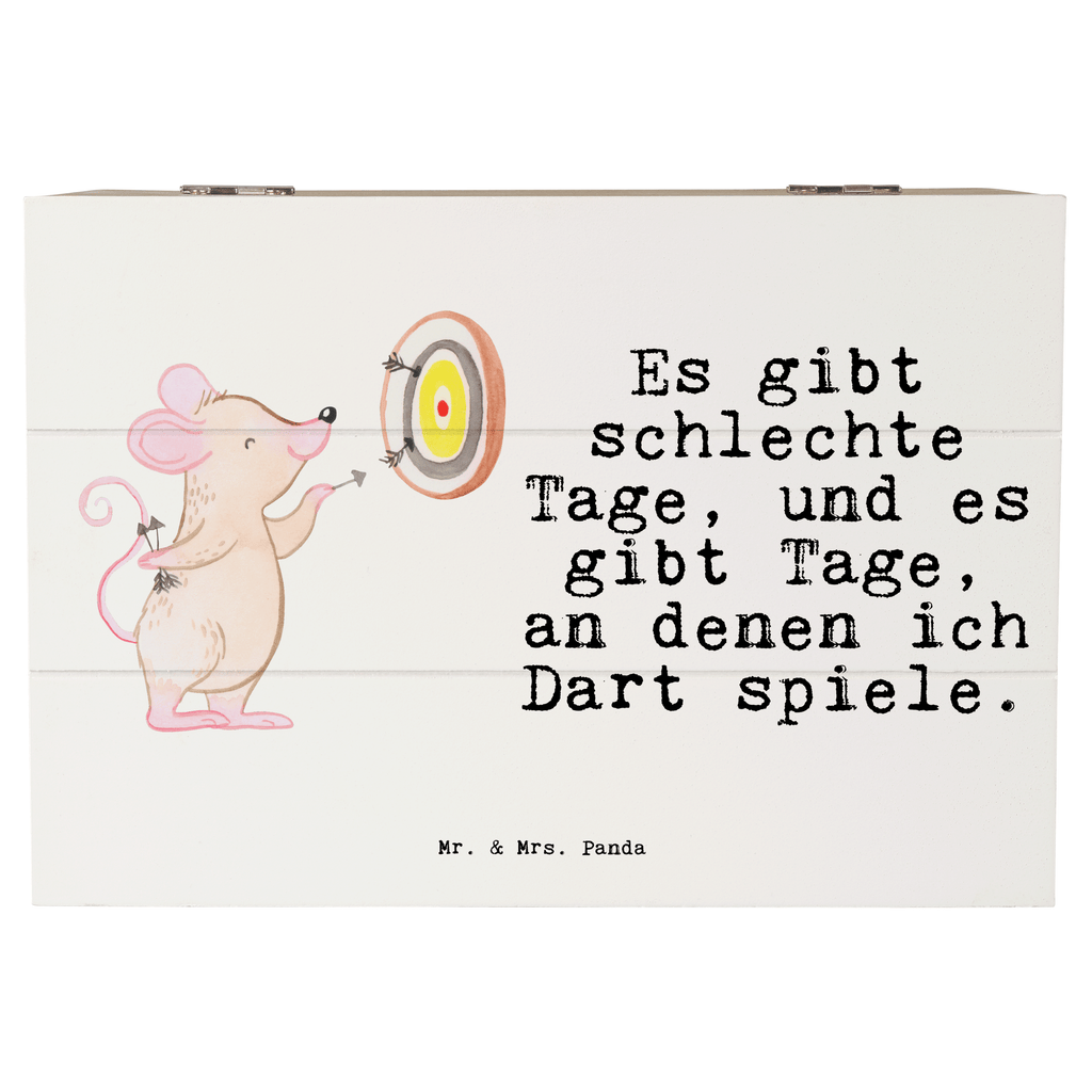Holzkiste Maus Dart spielen Tage Holzkiste, Kiste, Schatzkiste, Truhe, Schatulle, XXL, Erinnerungsbox, Erinnerungskiste, Dekokiste, Aufbewahrungsbox, Geschenk, Sport, Sportart, Hobby, Schenken, Danke, Dankeschön, Auszeichnung, Gewinn, Sportler, Dart spielen, Darten, Darts, Dart Turnier