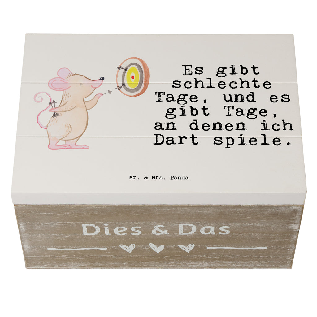 Holzkiste Maus Dart spielen Tage Holzkiste, Kiste, Schatzkiste, Truhe, Schatulle, XXL, Erinnerungsbox, Erinnerungskiste, Dekokiste, Aufbewahrungsbox, Geschenk, Sport, Sportart, Hobby, Schenken, Danke, Dankeschön, Auszeichnung, Gewinn, Sportler, Dart spielen, Darten, Darts, Dart Turnier