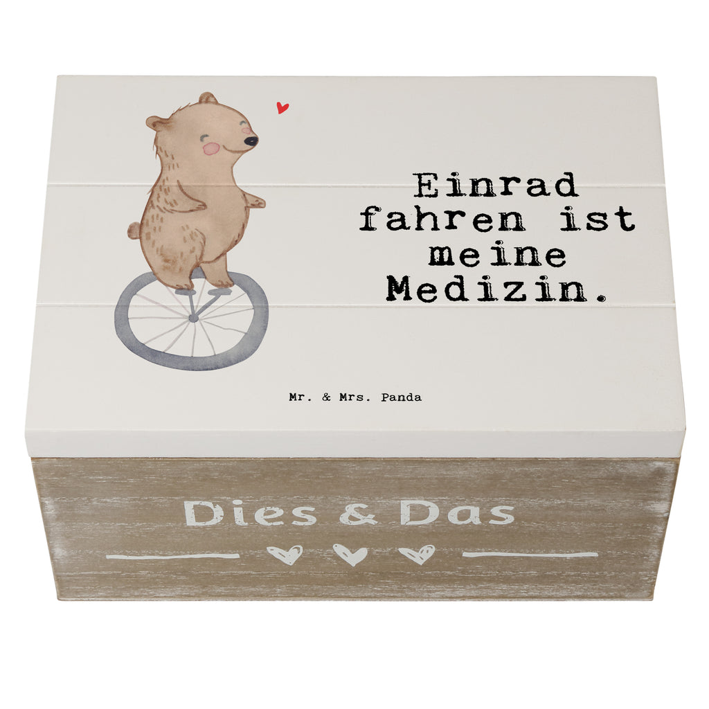 Holzkiste Bär Einrad fahren Medizin Holzkiste, Kiste, Schatzkiste, Truhe, Schatulle, XXL, Erinnerungsbox, Erinnerungskiste, Dekokiste, Aufbewahrungsbox, Geschenk, Sport, Sportart, Hobby, Schenken, Danke, Dankeschön, Auszeichnung, Gewinn, Sportler, Einrad fahren