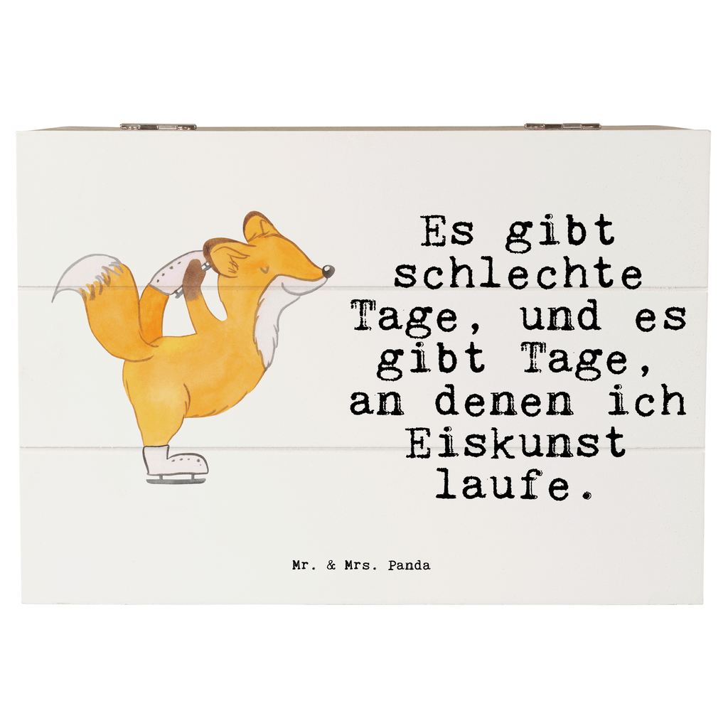 Holzkiste Fuchs Eiskunstläufer Tage Holzkiste, Kiste, Schatzkiste, Truhe, Schatulle, XXL, Erinnerungsbox, Erinnerungskiste, Dekokiste, Aufbewahrungsbox, Geschenk, Sport, Sportart, Hobby, Schenken, Danke, Dankeschön, Auszeichnung, Gewinn, Sportler, Eiskunstläufer, Eiskunstläuferin, Eiskunst