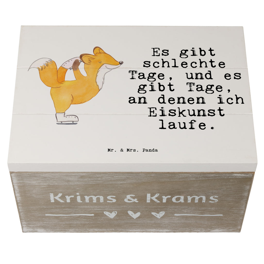 Holzkiste Fuchs Eiskunstläufer Tage Holzkiste, Kiste, Schatzkiste, Truhe, Schatulle, XXL, Erinnerungsbox, Erinnerungskiste, Dekokiste, Aufbewahrungsbox, Geschenk, Sport, Sportart, Hobby, Schenken, Danke, Dankeschön, Auszeichnung, Gewinn, Sportler, Eiskunstläufer, Eiskunstläuferin, Eiskunst
