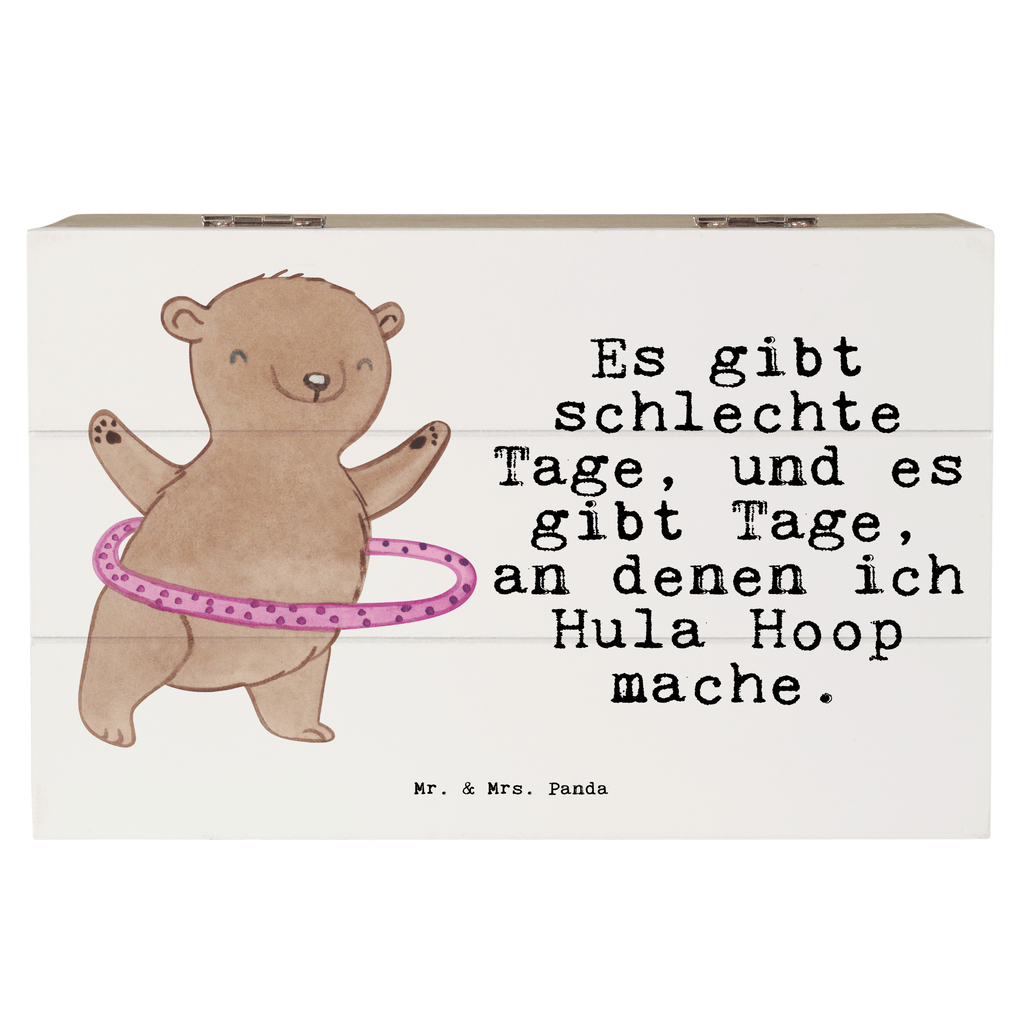Holzkiste Bär Hula Hoop Tage Holzkiste, Kiste, Schatzkiste, Truhe, Schatulle, XXL, Erinnerungsbox, Erinnerungskiste, Dekokiste, Aufbewahrungsbox, Geschenk, Sport, Sportart, Hobby, Schenken, Danke, Dankeschön, Auszeichnung, Gewinn, Sportler, Hula Hoop, Fitness, Training