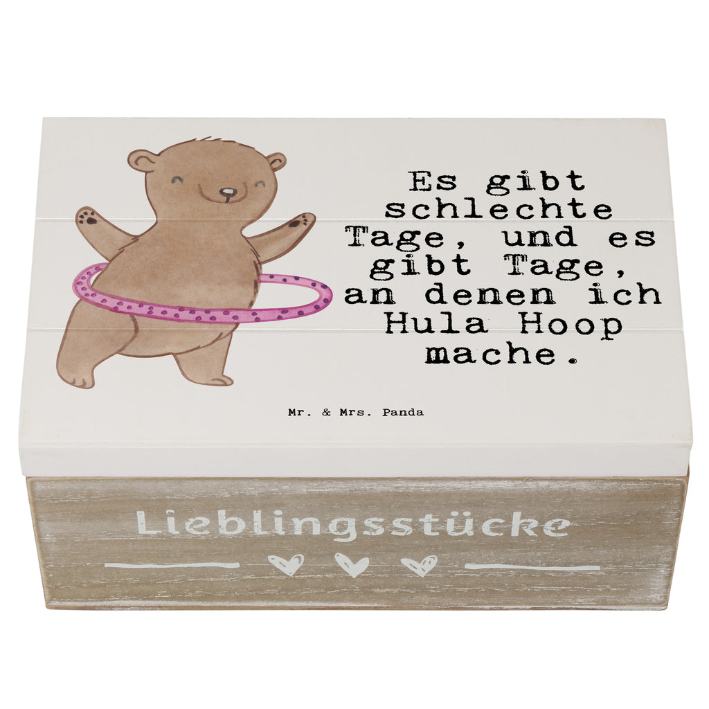 Holzkiste Bär Hula Hoop Tage Holzkiste, Kiste, Schatzkiste, Truhe, Schatulle, XXL, Erinnerungsbox, Erinnerungskiste, Dekokiste, Aufbewahrungsbox, Geschenk, Sport, Sportart, Hobby, Schenken, Danke, Dankeschön, Auszeichnung, Gewinn, Sportler, Hula Hoop, Fitness, Training