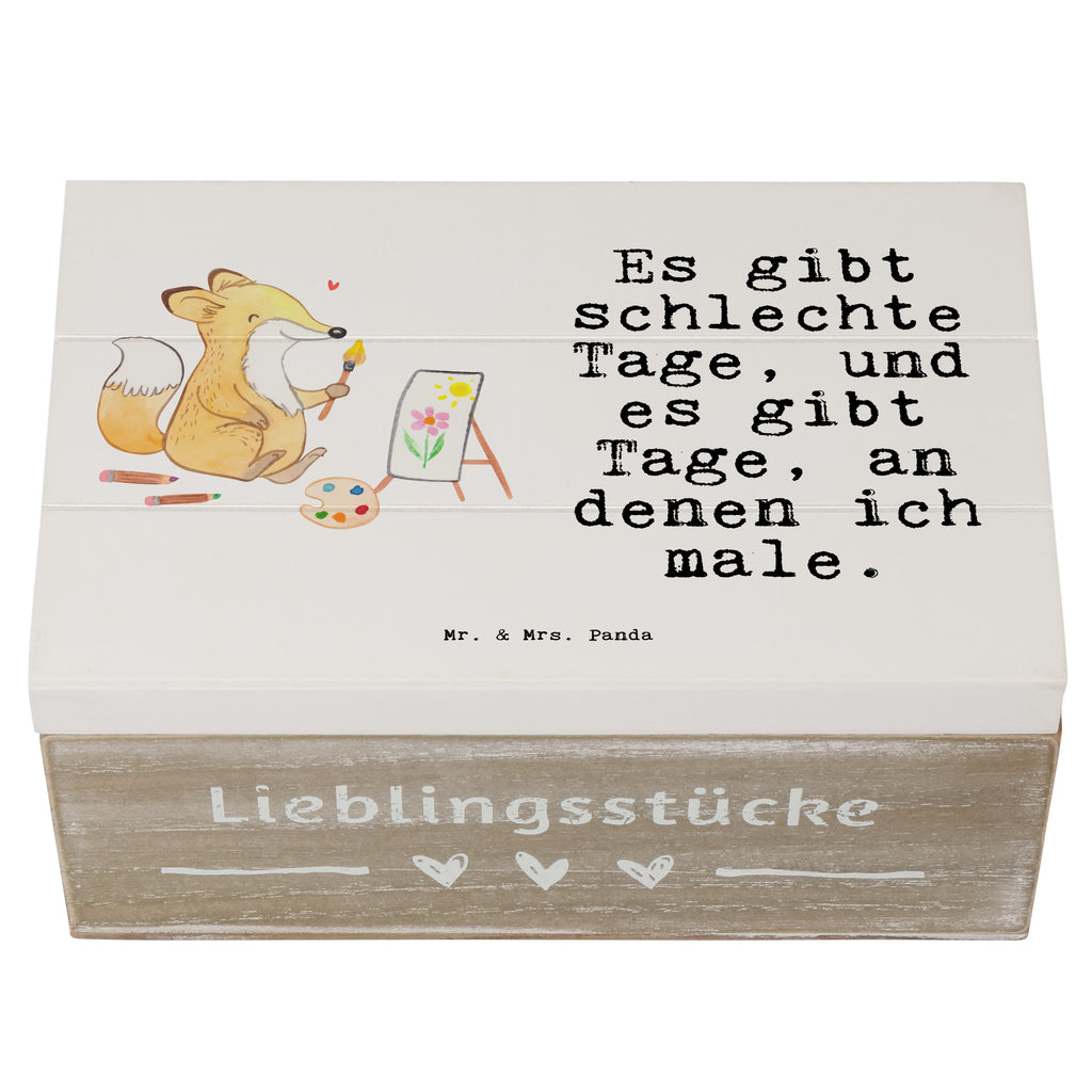 Holzkiste Fuchs  Malen Tage Holzkiste, Kiste, Schatzkiste, Truhe, Schatulle, XXL, Erinnerungsbox, Erinnerungskiste, Dekokiste, Aufbewahrungsbox, Geschenk, Sport, Sportart, Hobby, Schenken, Danke, Dankeschön, Auszeichnung, Gewinn, Sportler, Malen, Zeichnen, Hobbyzeichner, Künstler, Künstlerin