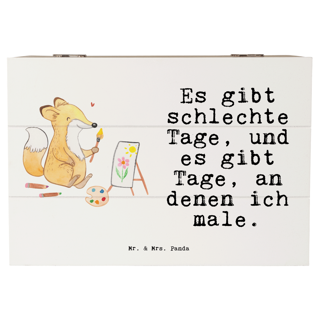 Holzkiste Fuchs  Malen Tage Holzkiste, Kiste, Schatzkiste, Truhe, Schatulle, XXL, Erinnerungsbox, Erinnerungskiste, Dekokiste, Aufbewahrungsbox, Geschenk, Sport, Sportart, Hobby, Schenken, Danke, Dankeschön, Auszeichnung, Gewinn, Sportler, Malen, Zeichnen, Hobbyzeichner, Künstler, Künstlerin