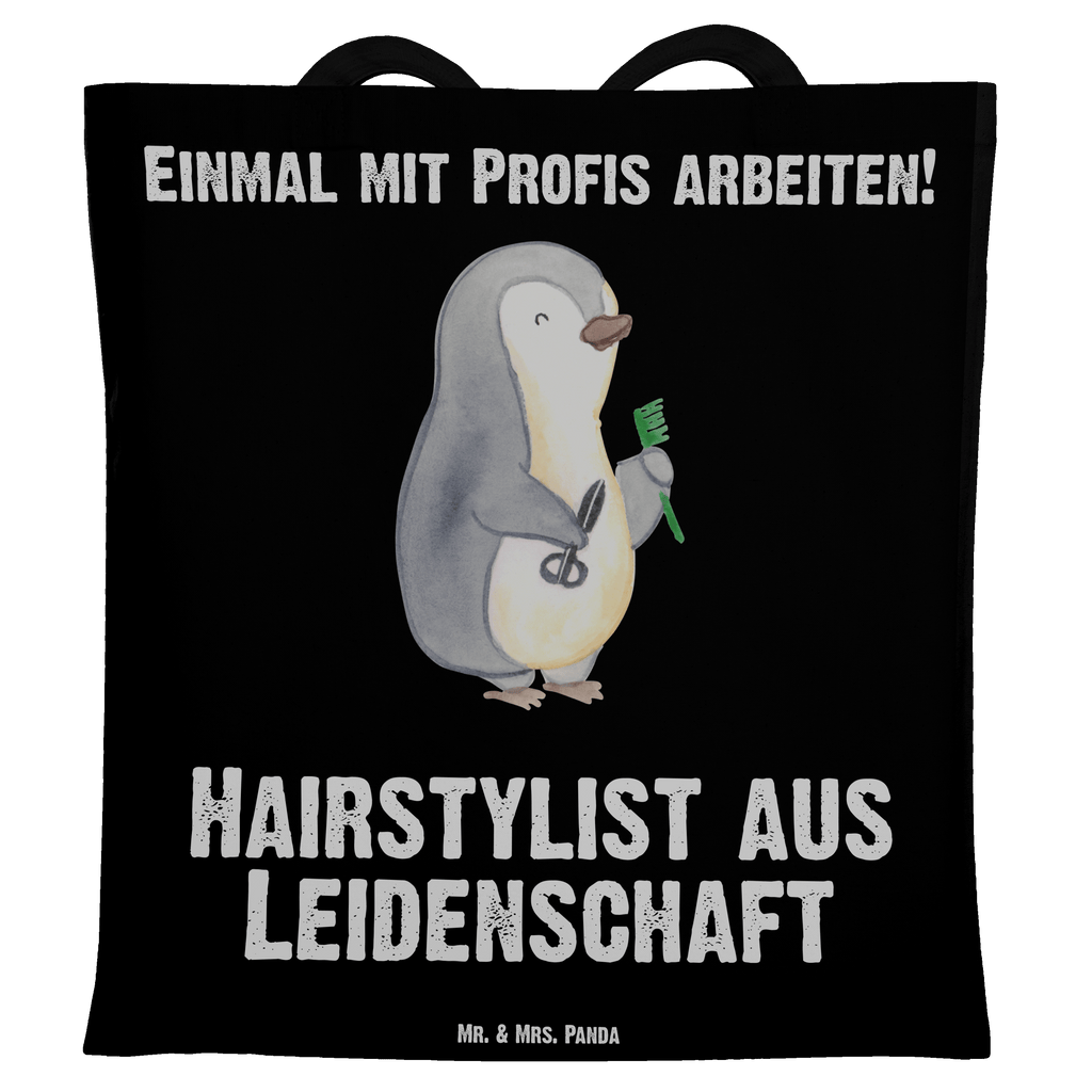 Tragetasche Hairstylist aus Leidenschaft Beuteltasche, Beutel, Einkaufstasche, Jutebeutel, Stoffbeutel, Beruf, Ausbildung, Jubiläum, Abschied, Rente, Kollege, Kollegin, Geschenk, Schenken, Arbeitskollege, Mitarbeiter, Firma, Danke, Dankeschön, Frisör, Haarstylist, Hairstylist, Friseursalon, Barbier, Coiffeur, Eröffnung Friseur