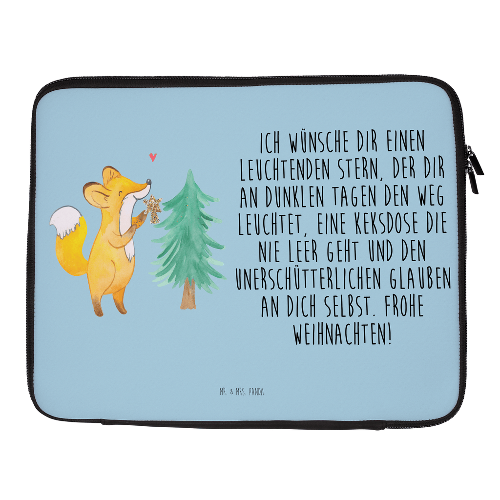 20 x 28 Notebook Tasche  Fuchs  Weihnachtsbaum Notebook Tasche, Laptop, Computertasche, Tasche, Winter, Weihnachten, Weihnachtsdeko, Nikolaus, Advent, Heiligabend, Wintermotiv, Weihnachtsmann, Weihnachtstage, Fuchs, Schlittschuh, Weihnachtszeit, Weihnachtsdekoration