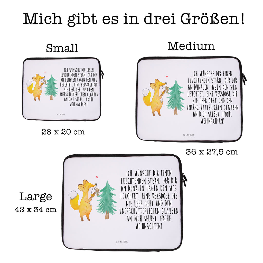 20 x 28 Notebook Tasche  Fuchs  Weihnachtsbaum Notebook Tasche, Laptop, Computertasche, Tasche, Winter, Weihnachten, Weihnachtsdeko, Nikolaus, Advent, Heiligabend, Wintermotiv, Weihnachtsmann, Weihnachtstage, Fuchs, Schlittschuh, Weihnachtszeit, Weihnachtsdekoration