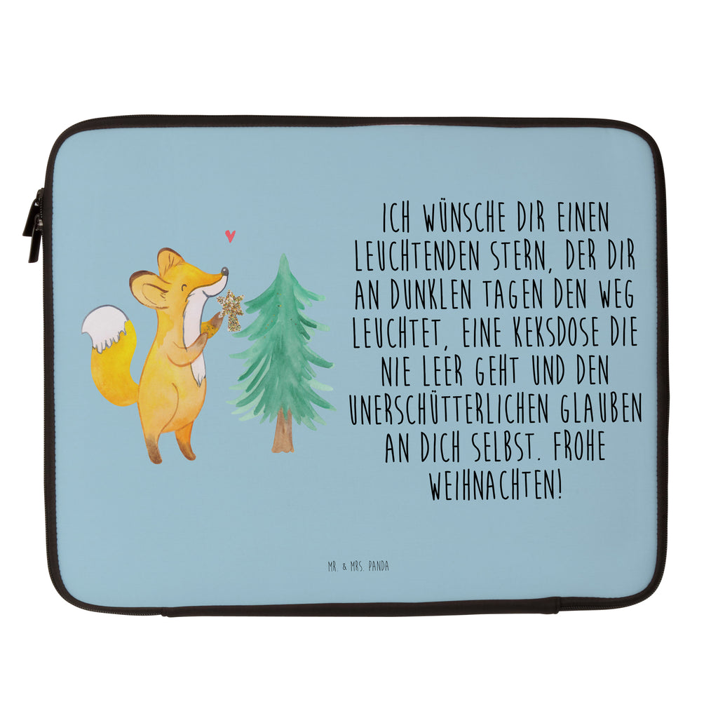 20 x 28 Notebook Tasche  Fuchs  Weihnachtsbaum Notebook Tasche, Laptop, Computertasche, Tasche, Winter, Weihnachten, Weihnachtsdeko, Nikolaus, Advent, Heiligabend, Wintermotiv, Weihnachtsmann, Weihnachtstage, Fuchs, Schlittschuh, Weihnachtszeit, Weihnachtsdekoration