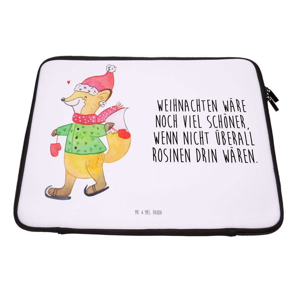 20 x 28 Notebook Tasche  Fuchs  Schlittschuhe Notebook Tasche, Laptop, Computertasche, Tasche, Winter, Weihnachten, Weihnachtsdeko, Nikolaus, Advent, Heiligabend, Wintermotiv, Weihnachtsmann, Weihnachtstage, Weihnachtsbaum, Tannenbaum, Weihnachtszeit