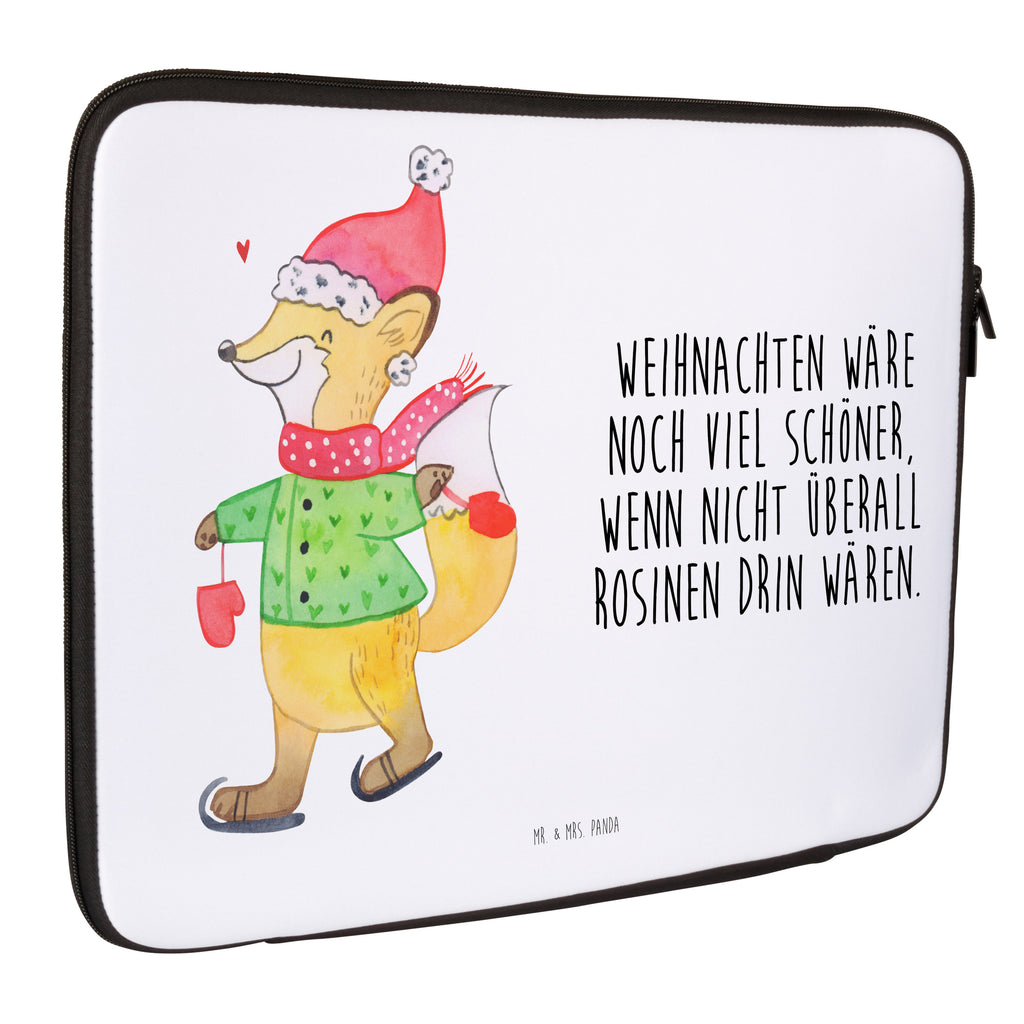 20 x 28 Notebook Tasche  Fuchs  Schlittschuhe Notebook Tasche, Laptop, Computertasche, Tasche, Winter, Weihnachten, Weihnachtsdeko, Nikolaus, Advent, Heiligabend, Wintermotiv, Weihnachtsmann, Weihnachtstage, Weihnachtsbaum, Tannenbaum, Weihnachtszeit