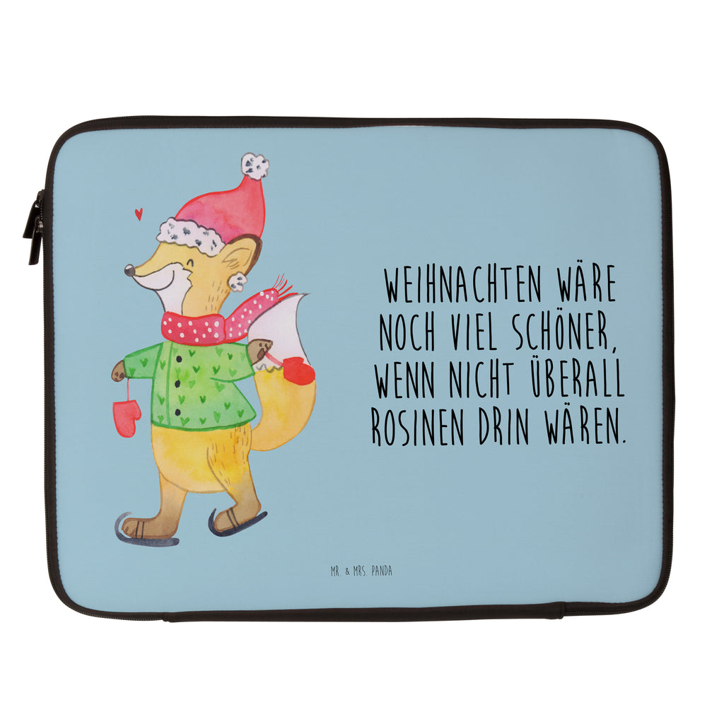20 x 28 Notebook Tasche  Fuchs  Schlittschuhe Notebook Tasche, Laptop, Computertasche, Tasche, Winter, Weihnachten, Weihnachtsdeko, Nikolaus, Advent, Heiligabend, Wintermotiv, Weihnachtsmann, Weihnachtstage, Weihnachtsbaum, Tannenbaum, Weihnachtszeit