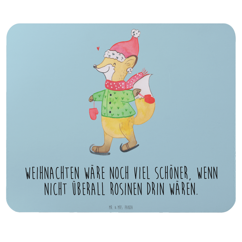 Mauspad Fuchs  Schlittschuhe Mousepad, Computer zubehör, Büroausstattung, PC Zubehör, Arbeitszimmer, Mauspad, Einzigartiges Mauspad, Designer Mauspad, Winter, Weihnachten, Weihnachtsdeko, Nikolaus, Advent, Heiligabend, Wintermotiv, Weihnachtsmann, Weihnachtstage, Weihnachtsbaum, Tannenbaum, Weihnachtszeit