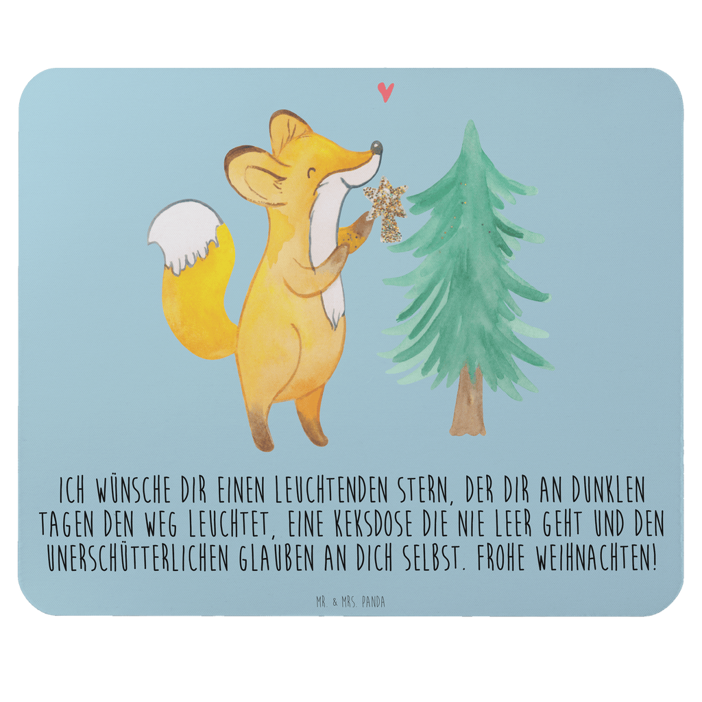 Mauspad Fuchs  Weihnachtsbaum Mousepad, Computer zubehör, Büroausstattung, PC Zubehör, Arbeitszimmer, Mauspad, Einzigartiges Mauspad, Designer Mauspad, Winter, Weihnachten, Weihnachtsdeko, Nikolaus, Advent, Heiligabend, Wintermotiv, Weihnachtsmann, Weihnachtstage, Fuchs, Schlittschuh, Weihnachtszeit, Weihnachtsdekoration