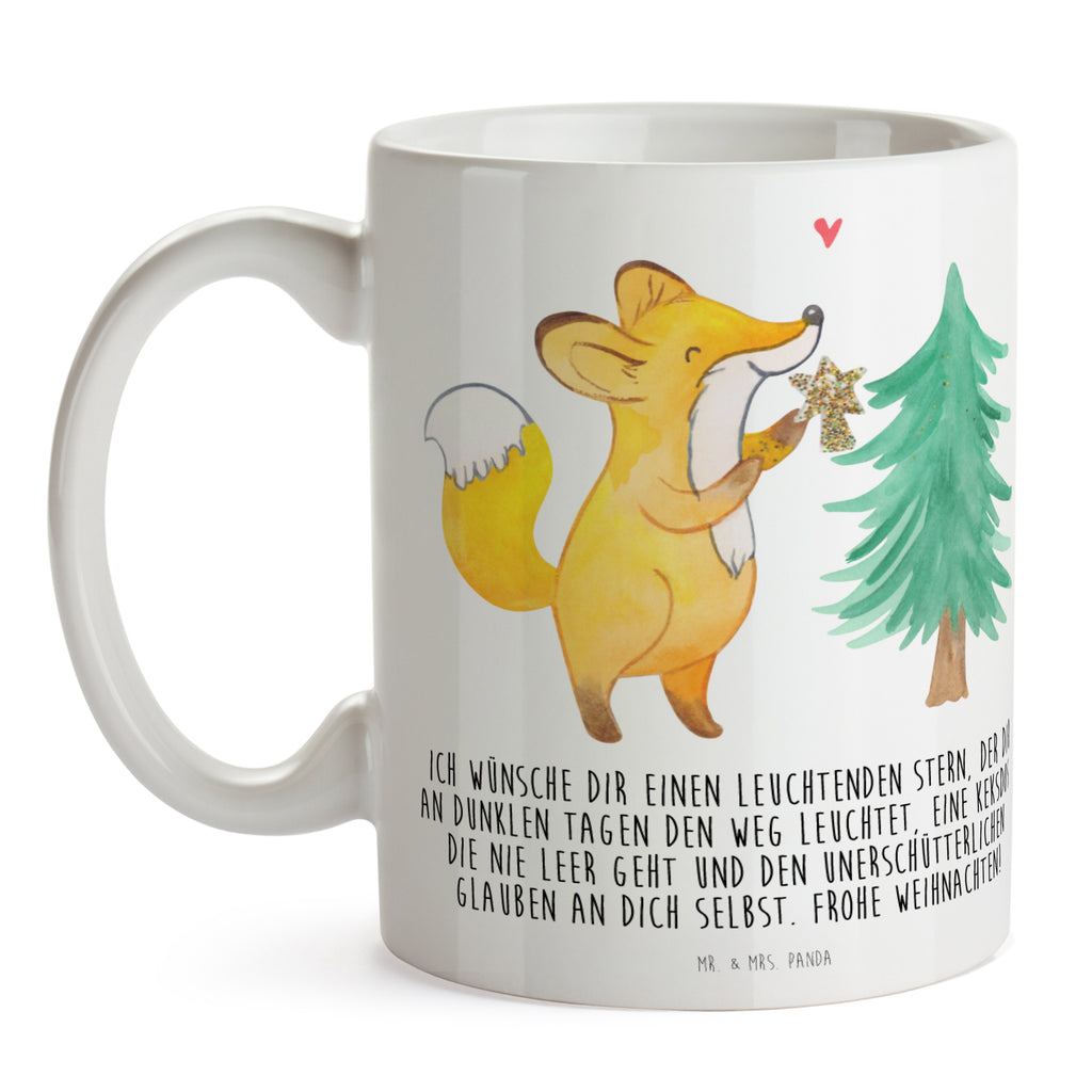 Tasse Fuchs  Weihnachtsbaum