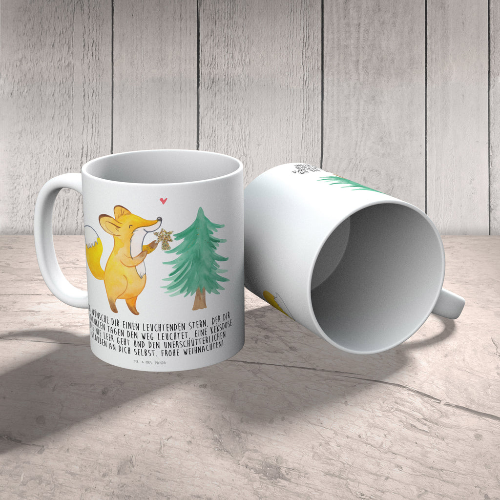 Tasse Fuchs  Weihnachtsbaum