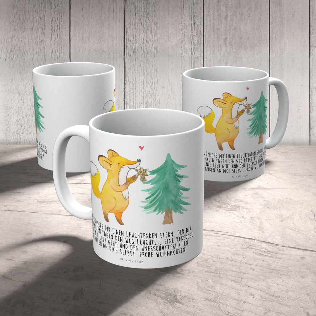 Tasse Fuchs  Weihnachtsbaum
