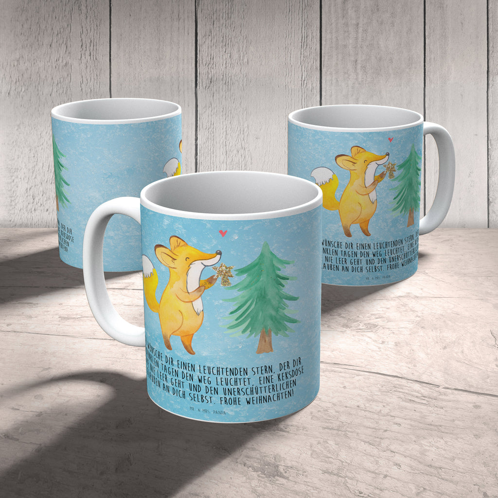 Tasse Fuchs  Weihnachtsbaum