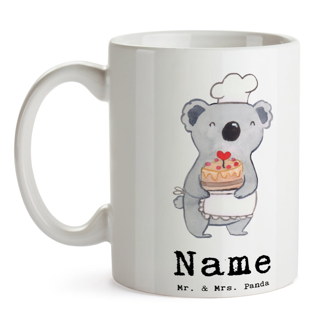 Personalisierte Tasse Konditor mit Herz Personalisierte Tasse, Namenstasse, Wunschname, Personalisiert, Tasse, Namen, Drucken, Tasse mit Namen, Beruf, Ausbildung, Jubiläum, Abschied, Rente, Kollege, Kollegin, Geschenk, Schenken, Arbeitskollege, Mitarbeiter, Firma, Danke, Dankeschön, Konditor, Kuchenbäcker, Patissier, Confiseur, Bäcker