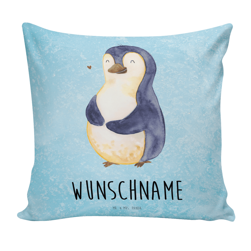 Personalisiertes Kissen Pinguin Diät Kissen, personalisiert, Name, Wunschname, bedrucken, Kopfkissen, Pinguin, Pinguine, Diät, Abnehmen, Abspecken, Gewicht, Motivation, Selbstliebe, Körperliebe, Selbstrespekt