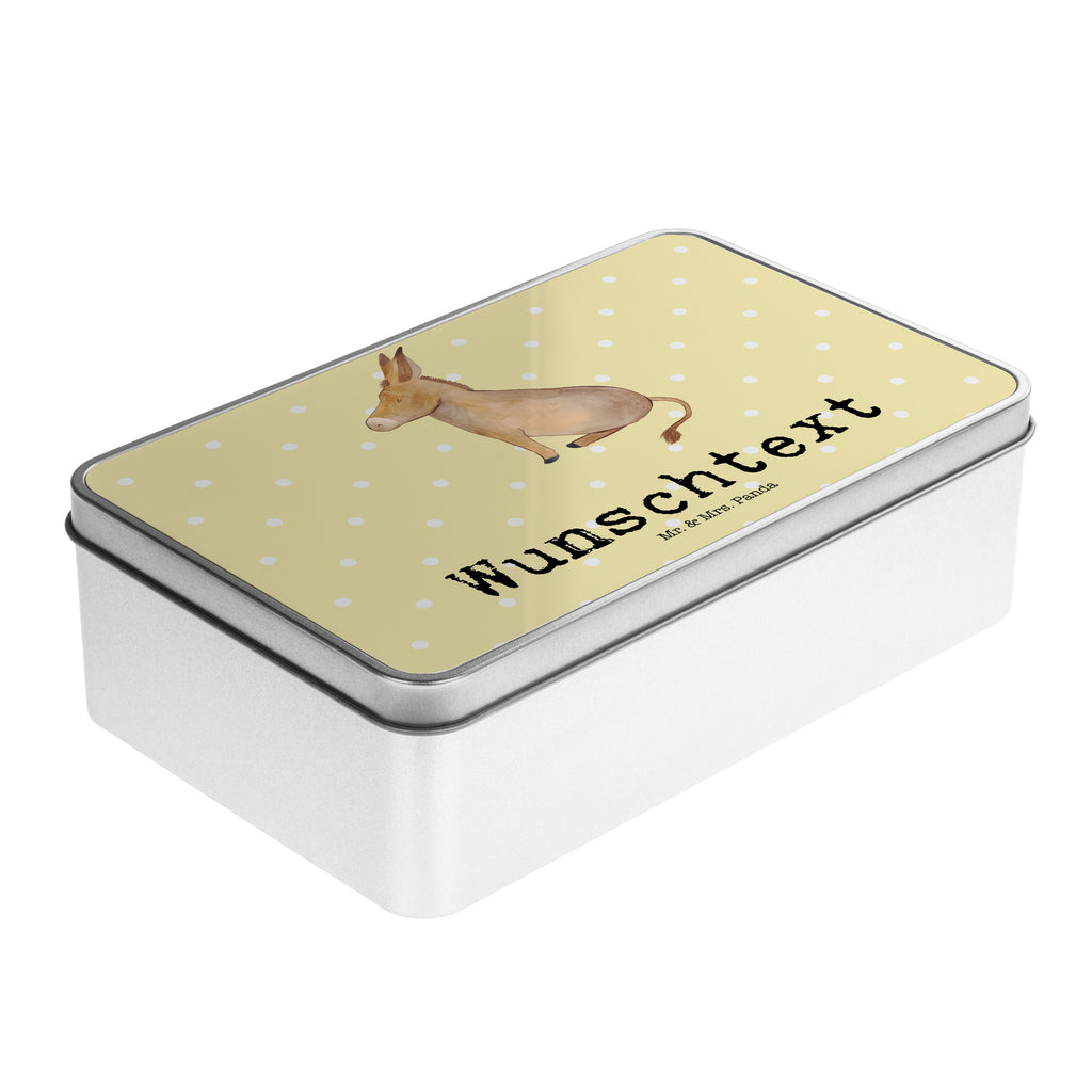 Personalisierte Metalldose Esel Personalisierte Metalldose, Dose mit Namen, Namensdose, Kiste mit Namen, Namenskiste, Tiermotive, Gute Laune, lustige Sprüche, Tiere, Esel, Weisheit, Lebensmut, Lebensglück, Ziel, Lebensziel, Mut, erfolg, tapferkeit, positive gedanken, zuversicht