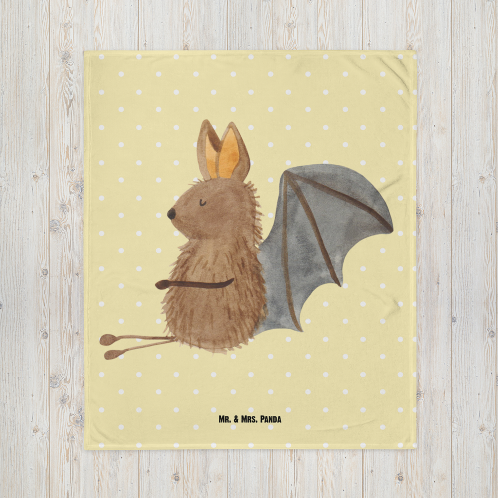 Kuscheldecke Fledermaus sitzend Decke, Wohndecke, Tagesdecke, Wolldecke, Sofadecke, Tiermotive, Gute Laune, lustige Sprüche, Tiere, Fledermaus, Fledermäuse, Motivation, entspannen