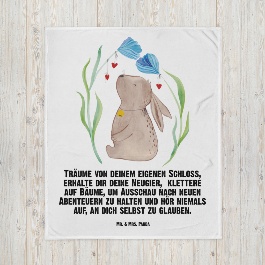 Kuscheldecke Hase Blume Decke, Wohndecke, Tagesdecke, Wolldecke, Sofadecke, Ostern, Osterhase, Ostergeschenke, Osternest, Osterdeko, Geschenk zu Ostern, Hase, Kaninchen, Kind, Taufe, Taufgeschenk, Geburt, Schwangerschaft, erstes Kind, Kindergeburtstag, Geburtstag, Hoffnung, Träume