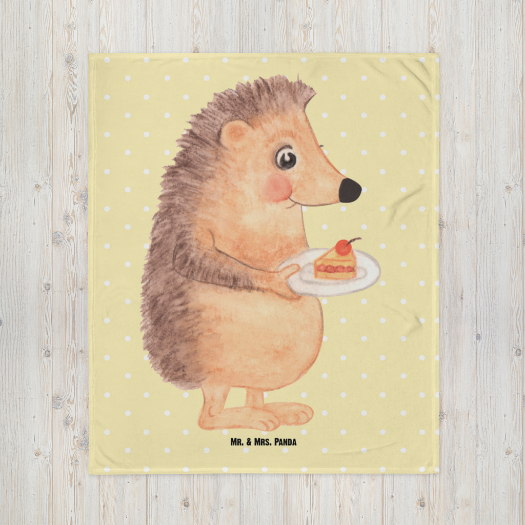 Kuscheldecke Igel mit Kuchenstück Decke, Wohndecke, Tagesdecke, Wolldecke, Sofadecke, Tiermotive, Gute Laune, lustige Sprüche, Tiere, Igel, Essen Spruch, Kuchen, Backen Geschenk, Kuchen backen, Einladung Party, Geburtstagskuchen, Torte
