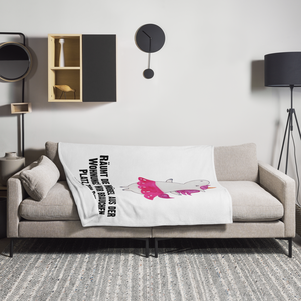 Kuscheldecke Einhorn Ballerina Decke, Wohndecke, Tagesdecke, Wolldecke, Sofadecke, Einhorn, Einhörner, Einhorn Deko, Pegasus, Unicorn, Tanzen, Ballerina, Party, Wohnung, Spaß, Feiern, Geburtstag, Tänzerin, Lebenslust, Lebensfreude