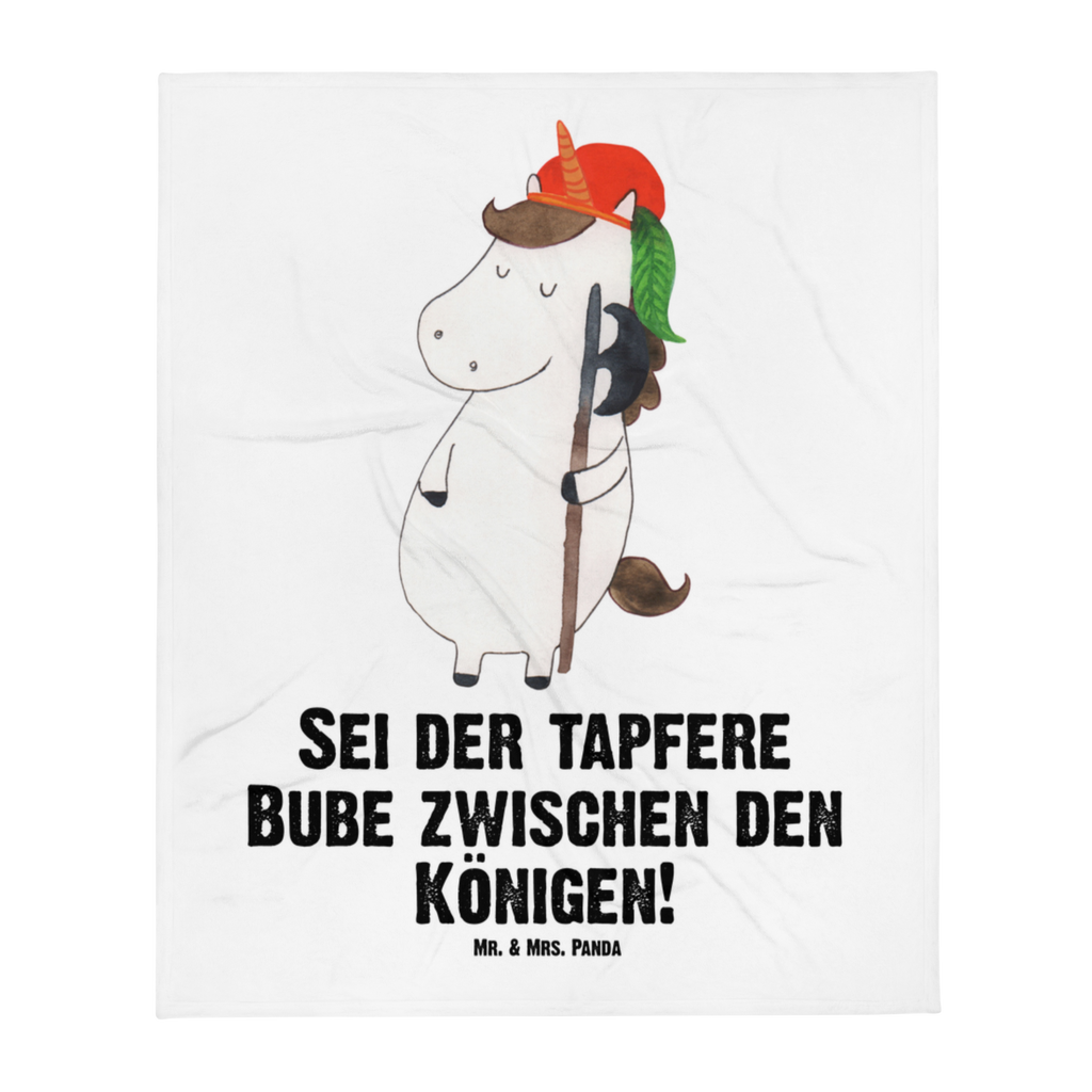Kuscheldecke Einhorn Bube Decke, Wohndecke, Tagesdecke, Wolldecke, Sofadecke, Einhorn, Einhörner, Einhorn Deko, Pegasus, Unicorn, Bube, Mittelalter