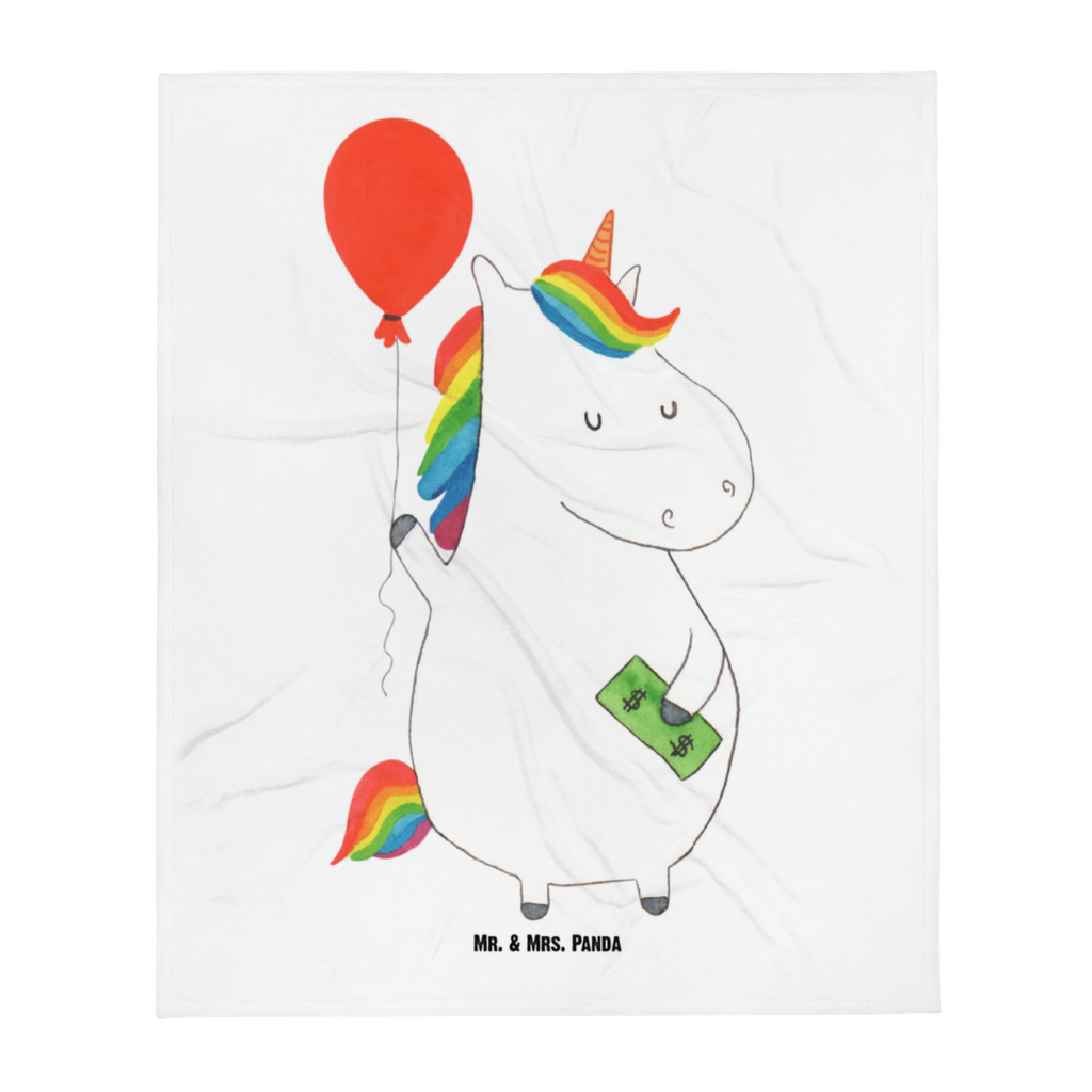 Kuscheldecke Einhorn Luftballon Decke, Wohndecke, Tagesdecke, Wolldecke, Sofadecke, Einhorn, Einhörner, Einhorn Deko, Pegasus, Unicorn, Luftballon, Geld, Lebenslust, Freude, Geschenk, Freundin
