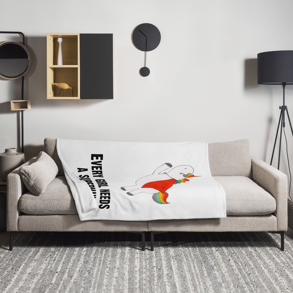 Kuscheldecke Einhorn Super Decke, Wohndecke, Tagesdecke, Wolldecke, Sofadecke, Einhorn, Einhörner, Einhorn Deko, Pegasus, Unicorn, Traummann, Superheld, Held, Freundin, Geschenk, Girl, Mädchen