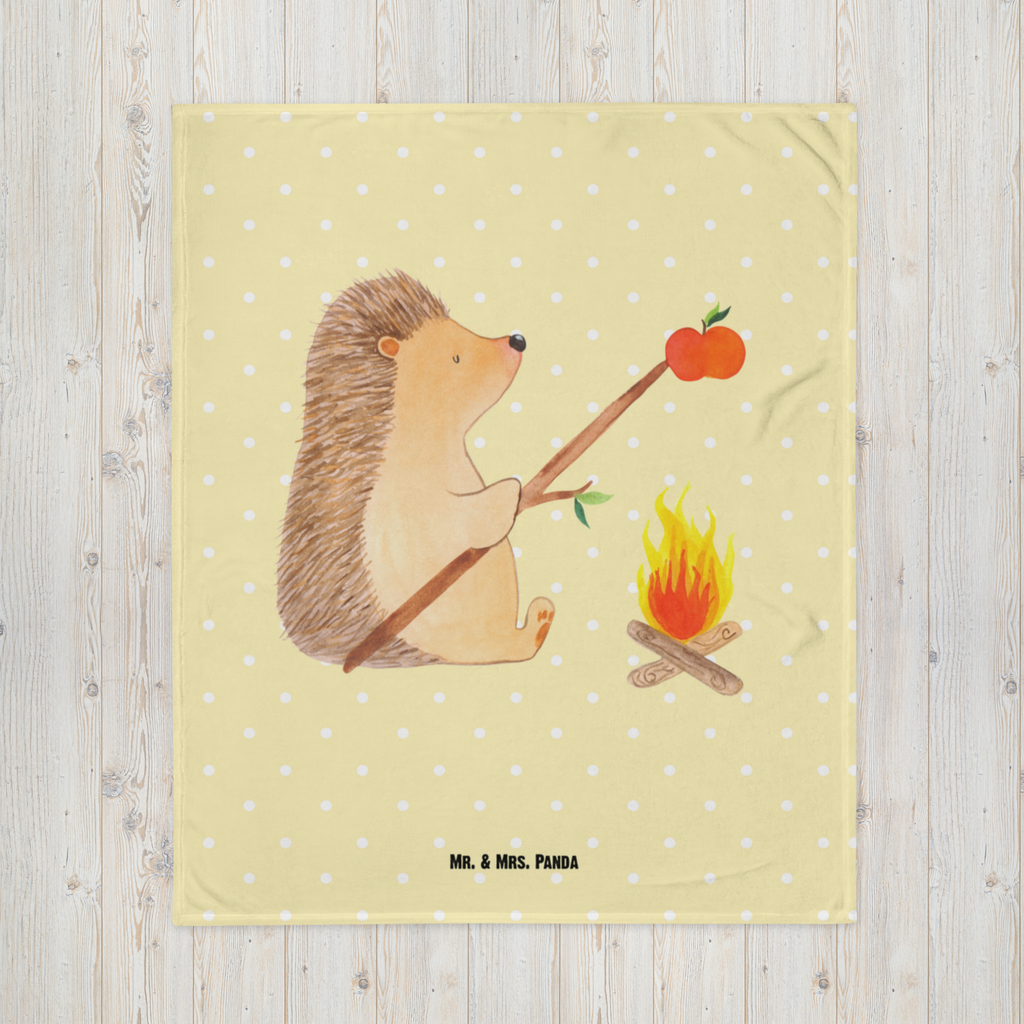Kuscheldecke Igel grillt Decke, Wohndecke, Tagesdecke, Wolldecke, Sofadecke, Tiermotive, Gute Laune, lustige Sprüche, Tiere, Igel, Grillen, Ziele, Motivation, arbeitslos, Sinn des Lebens, Spruch