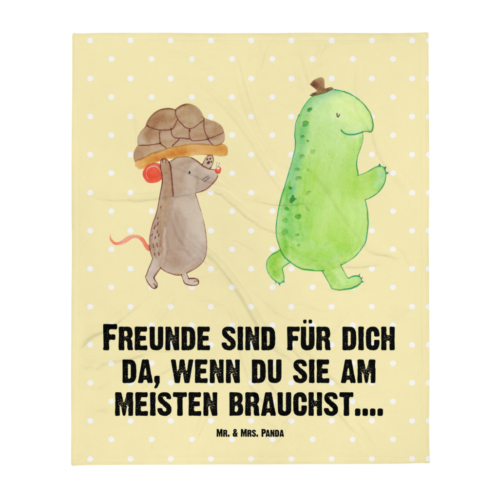 Kuscheldecke Schildkröte & Maus Decke, Wohndecke, Tagesdecke, Wolldecke, Sofadecke, Schildkröte, Maus, Freunde, Freundinnen, beste Freunde, beste Freundinnen