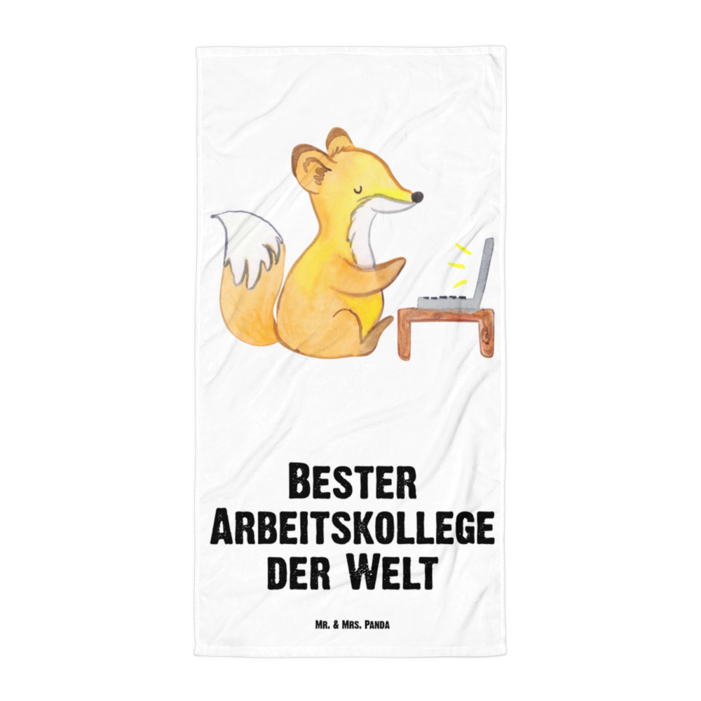 XL Badehandtuch Fuchs Bester Arbeitskollege der Welt Handtuch, Badetuch, Duschtuch, Strandtuch, Saunatuch, für, Dankeschön, Geschenk, Schenken, Geburtstag, Geburtstagsgeschenk, Geschenkidee, Danke, Bedanken, Mitbringsel, Freude machen, Geschenktipp, Arbeitskollege, Kollege, Büro, Abschiedsgeschenk, Ruhestand, Arbeit, Mitarbeiter, Berufsgenosse, Beruf