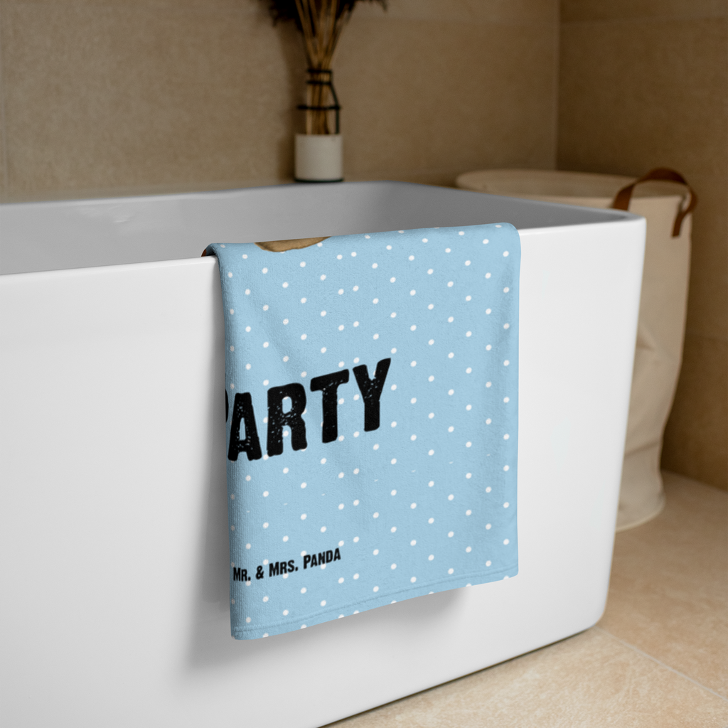 XL Badehandtuch Bär Party Handtuch, Badetuch, Duschtuch, Strandtuch, Saunatuch, Bär, Teddy, Teddybär, Geburtstag, Geburtstagsgeschenk, Geschenk, Party, Feiern, Abfeiern, Mitbringsel, Gute Laune, Lustig