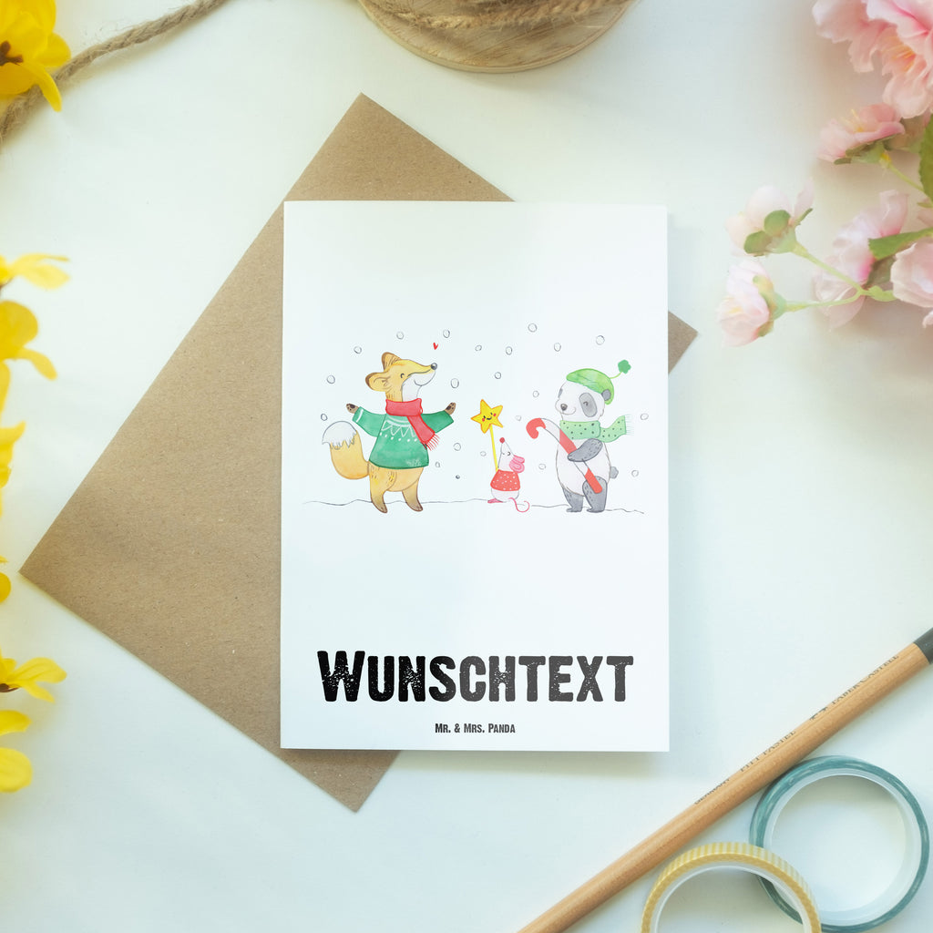 Personalisierte Grußkarte Winter Weihnachtsfreude Personalisierte Grußkarte, Personalisiertere Klappkarte, Personalisierte Einladungskarte, Personalisierte Glückwunschkarte, Personalisierte Hochzeitskarte, Personalisierte Geburtstagskarte, Grußkarte mit Namen, Grußkarte selber drucken, Grußkarte selbst gestalten, Grußkarte mit persönlichen Nachrichten, Grußkarte als Geldgeschenk, Grußkarten personalisiert, Winter, Weihnachten, Weihnachtsdeko, Nikolaus, Advent, Heiligabend, Wintermotiv, Weihnachtsmann, Weihnachtstage, Fuchs, Weihnachtsbaum, Tannenbaum, Weihnachtszeit