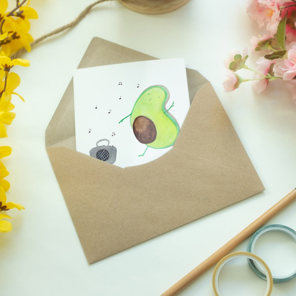 Personalisierte Grußkarte Avocado tanzt Personalisierte Grußkarte, Personalisiertere Klappkarte, Personalisierte Einladungskarte, Personalisierte Glückwunschkarte, Personalisierte Hochzeitskarte, Personalisierte Geburtstagskarte, Grußkarte mit Namen, Grußkarte selber drucken, Grußkarte selbst gestalten, Grußkarte mit persönlichen Nachrichten, Grußkarte als Geldgeschenk, Grußkarten personalisiert, Avocado, Veggie, Vegan, Gesund