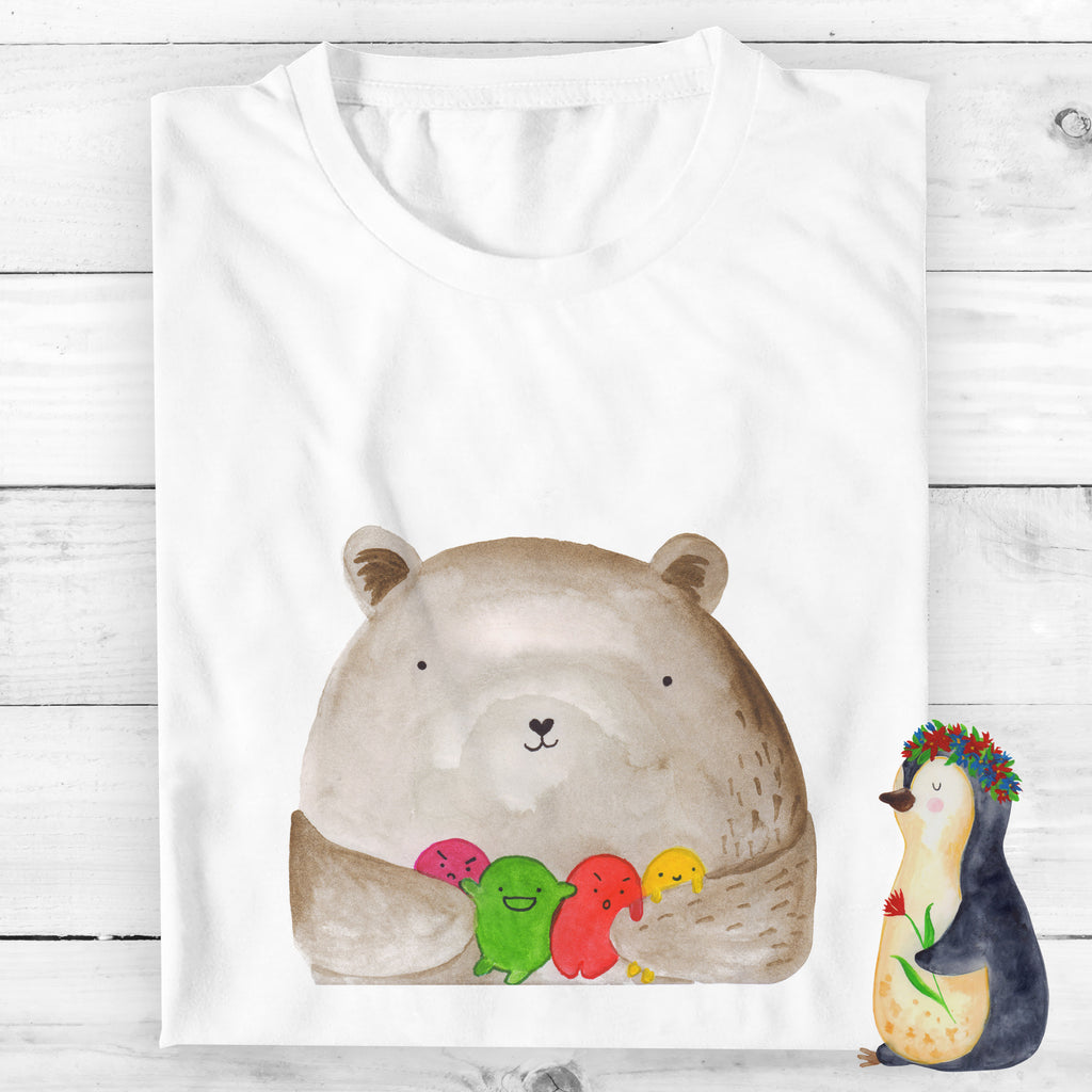 Größe XXL Personalisiertes T-Shirt Bär Gefühl T-Shirt Personalisiert, T-Shirt mit Namen, T-Shirt mit Aufruck, Männer, Frauen, Wunschtext, Bedrucken, Bär, Teddy, Teddybär, Wahnsinn, Verrückt, Durchgedreht