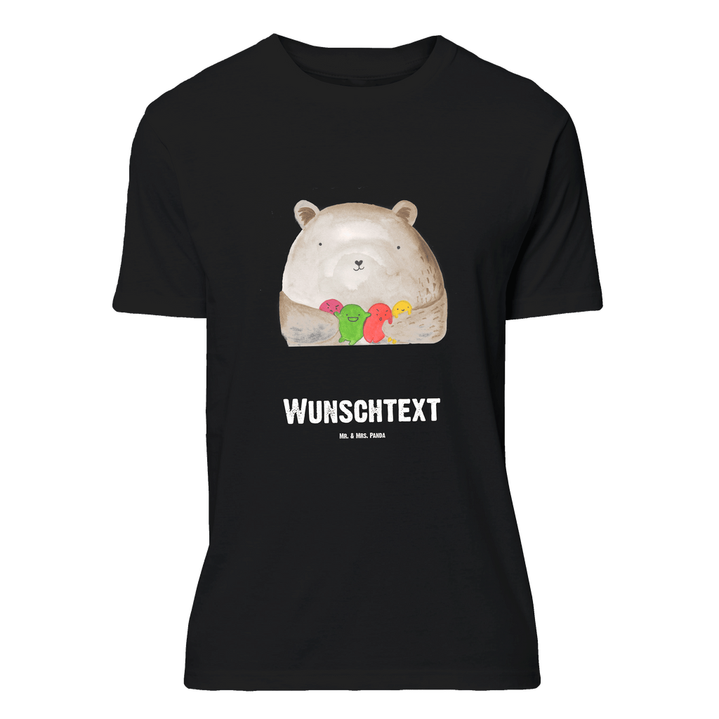 Größe XXL Personalisiertes T-Shirt Bär Gefühl T-Shirt Personalisiert, T-Shirt mit Namen, T-Shirt mit Aufruck, Männer, Frauen, Wunschtext, Bedrucken, Bär, Teddy, Teddybär, Wahnsinn, Verrückt, Durchgedreht