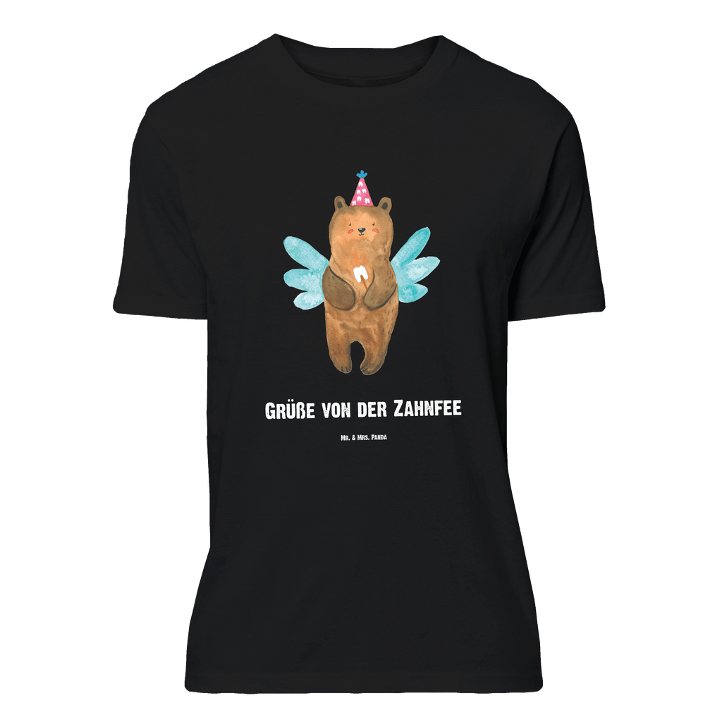 Größe XXL Personalisiertes T-Shirt Zahnfee Bär T-Shirt Personalisiert, T-Shirt mit Namen, T-Shirt mit Aufruck, Männer, Frauen, Wunschtext, Bedrucken, Bär, Teddy, Teddybär, Zahnfee, Fee, Milchzahn, Erster Zahn