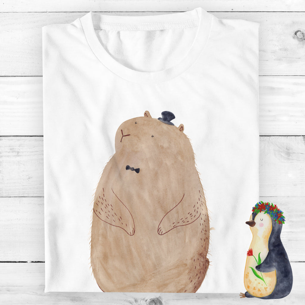 Größe XXL Personalisiertes T-Shirt Murmeltier T-Shirt Personalisiert, T-Shirt mit Namen, T-Shirt mit Aufruck, Männer, Frauen, Wunschtext, Bedrucken, Tiermotive, Gute Laune, lustige Sprüche, Tiere, Murmeltier, Knigge, Fröhlichkeit, Freundlichkeit, Respekt, Anstand