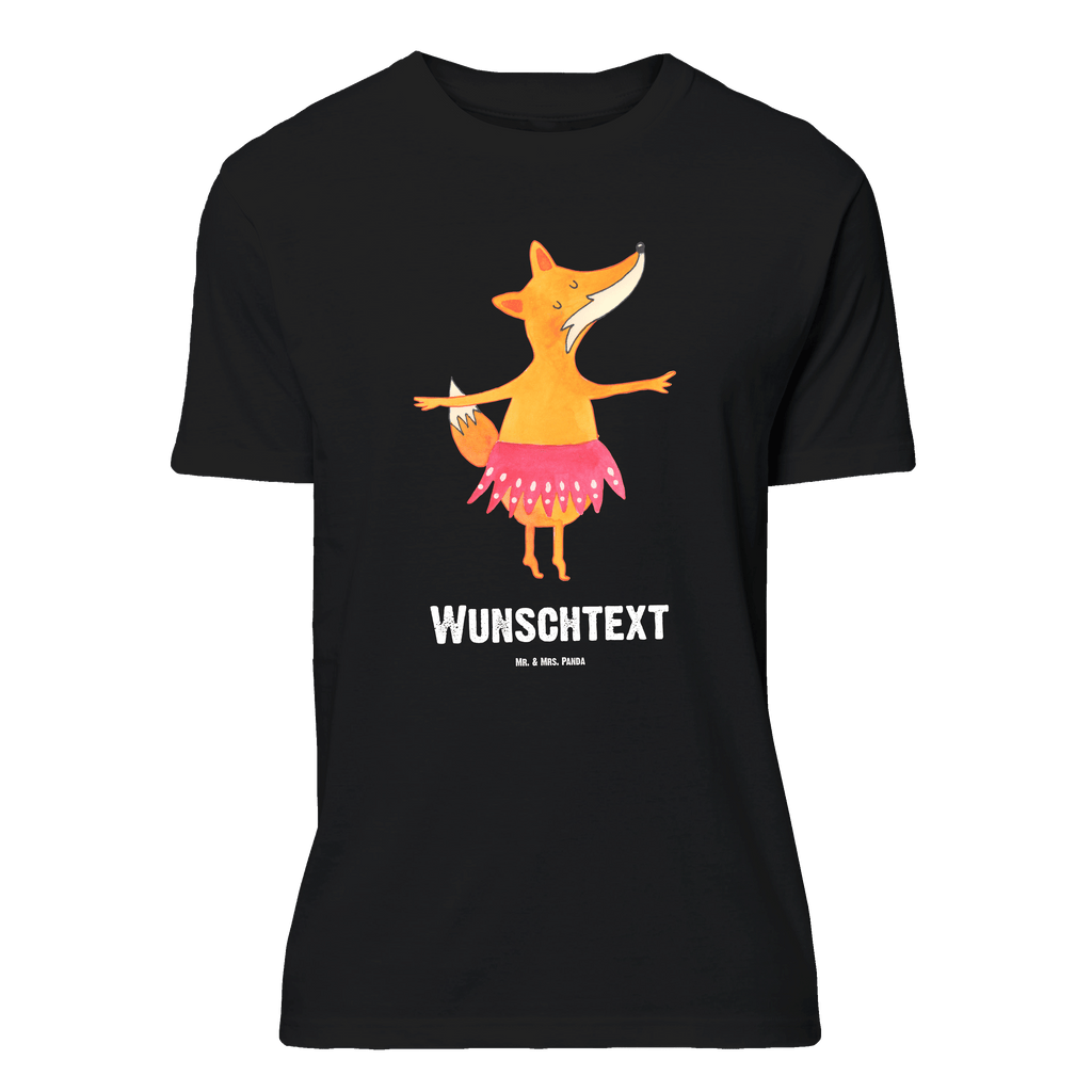 Größe XXL Personalisiertes T-Shirt Fuchs Ballerina T-Shirt Personalisiert, T-Shirt mit Namen, T-Shirt mit Aufruck, Männer, Frauen, Wunschtext, Bedrucken, Fuchs, Fuchs Spruch, Füchse, Füchsin, Ballerina, Ballett, Tänzerin, Tanzen, Party, Einladung, Geburtstag