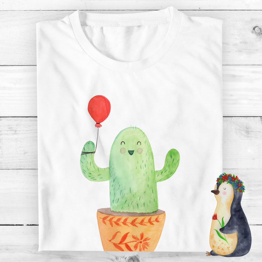 Größe XXL Personalisiertes T-Shirt Kaktus Luftballon T-Shirt Personalisiert, T-Shirt mit Namen, T-Shirt mit Aufruck, Männer, Frauen, Wunschtext, Bedrucken, Kaktus, Kakteen, Luftballon, Neustart, Freude, Büro, Stress, Büroalltag, Freundin, Freund, Ausbildung, Prüfung